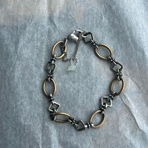 Anne Klein bracelet bronze and silver 925